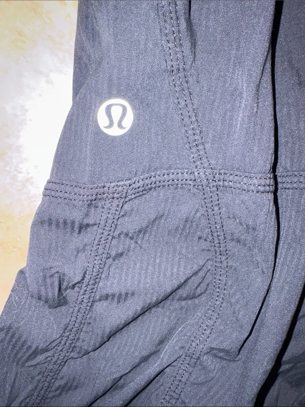 lululemon athletica Black Drawstring Track Joggers